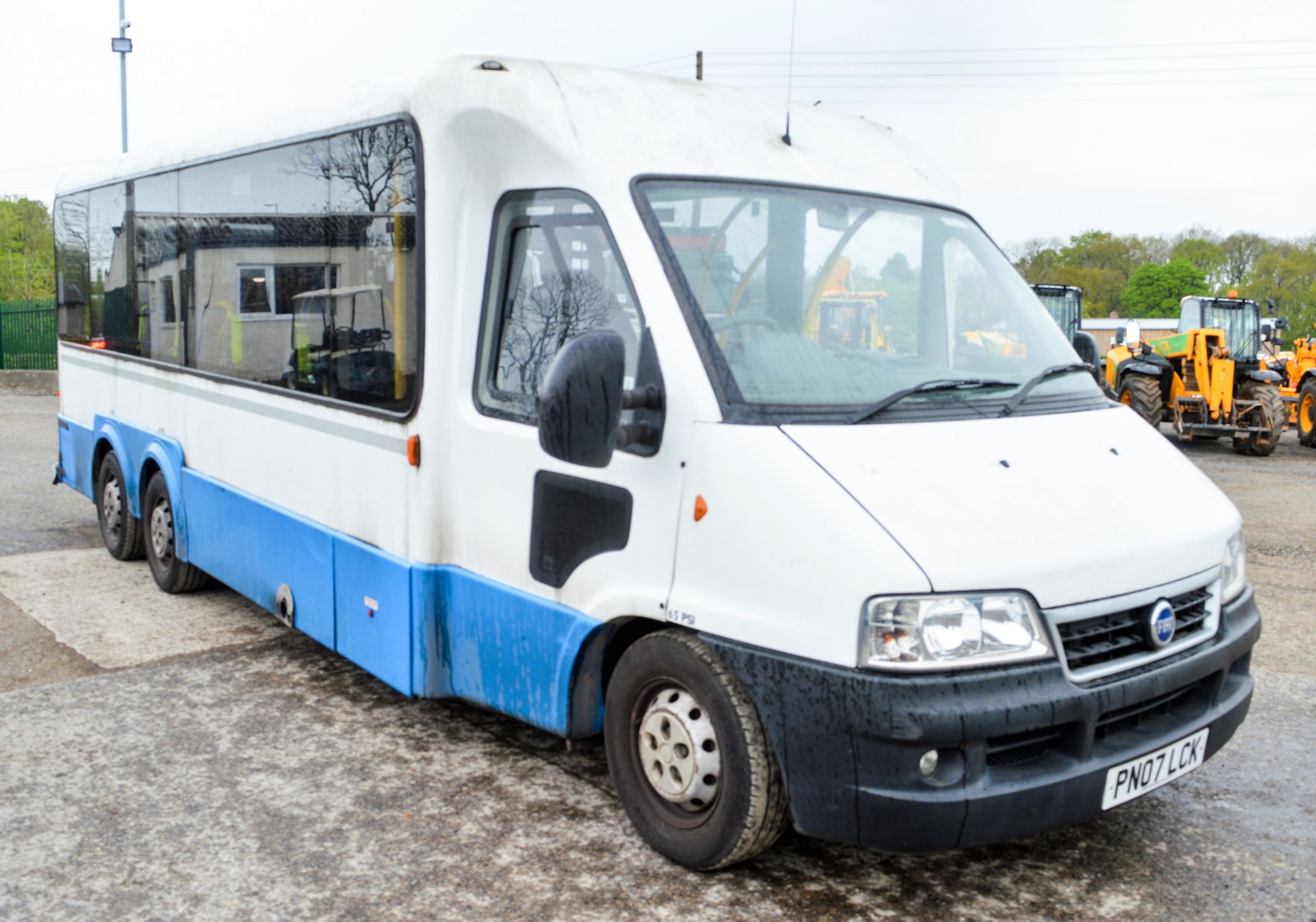 Fiat Ducato 15TD SWB wheelchair access minibus Registration Number: PN07 LCK Date of Registration: - Image 2 of 9