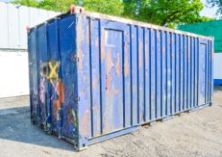 20 ft x 8 ft steel shipping container BC38