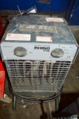 Rhino 240v fan heater A573582