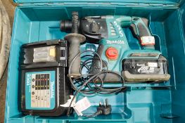Makita 36v cordless SDS rotary hammer drill c/w battery, charger & carry case A625115