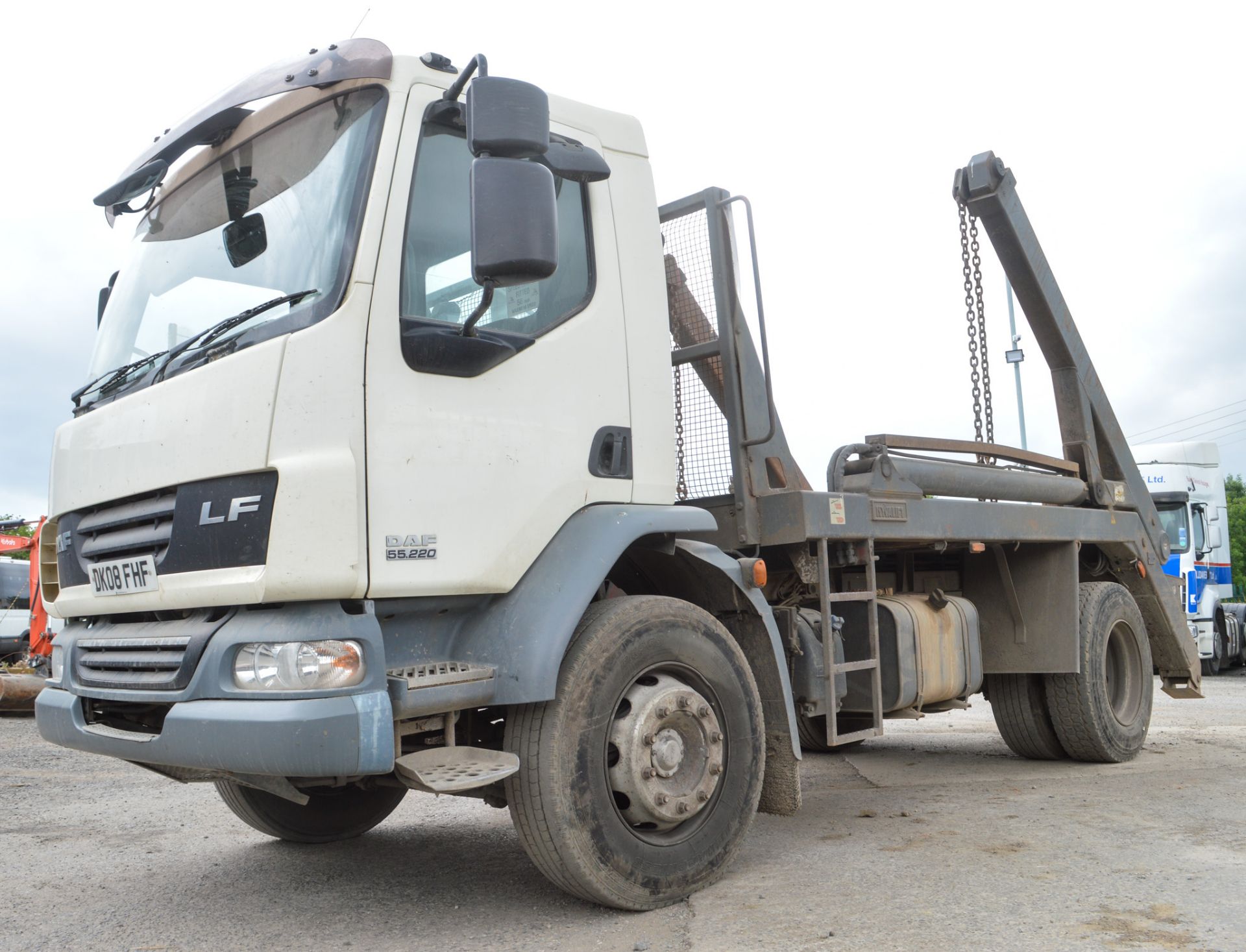 MAN LF 55-220 32 tonne skip loading lorry Registration Number: DK08 FHF Date of Registration: 25/