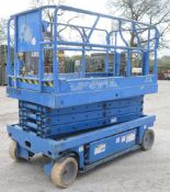 Genie 10m battery electric scissor lift access platform  Year:  S/N: 3632  Recorded hours: 1120
