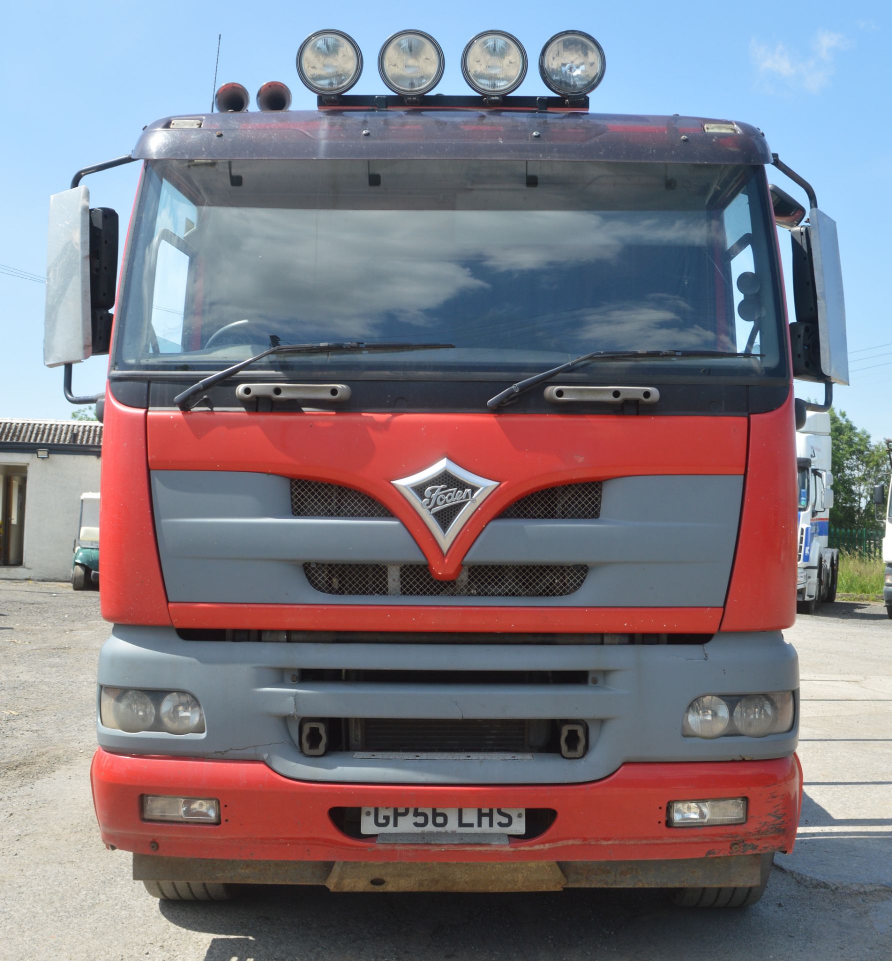 Foden 450 6 wheel crane timber lorry  Registration number: GP56 LHS  Year: 2006 MOT:  Recorded k/ms: - Image 3 of 13