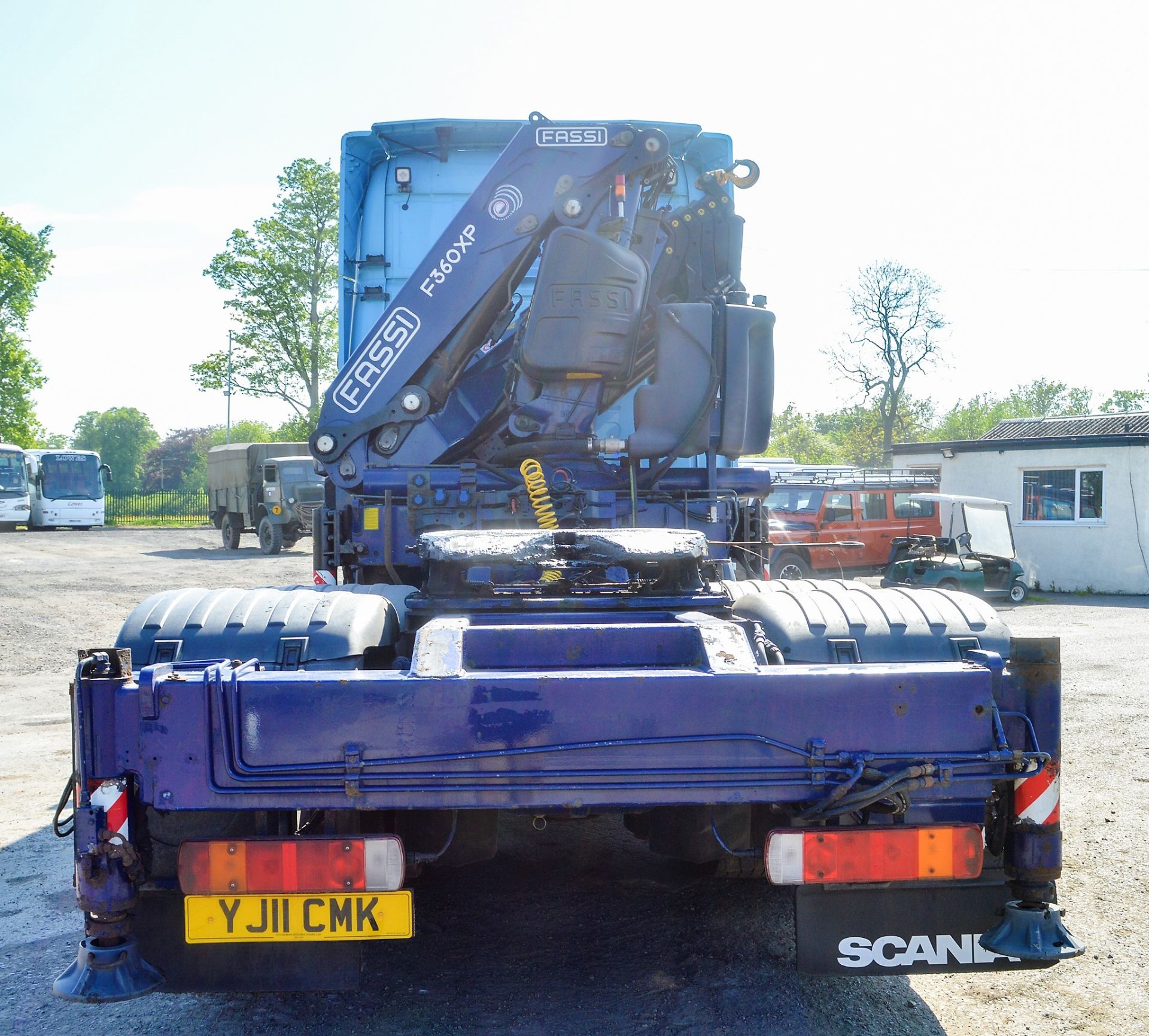 Scania R500 V8 6 x 2 crane tractor unit Registration Number: YJ11 CMK Date of Registration: 06/05/ - Image 6 of 17