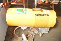 Master 110v gas fired space heater A597943