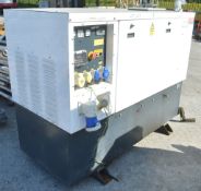 Harrington 16kva diesel driven generator  Year: 2004 S/N: 0347018 Recorded hours: 7064 A Plant