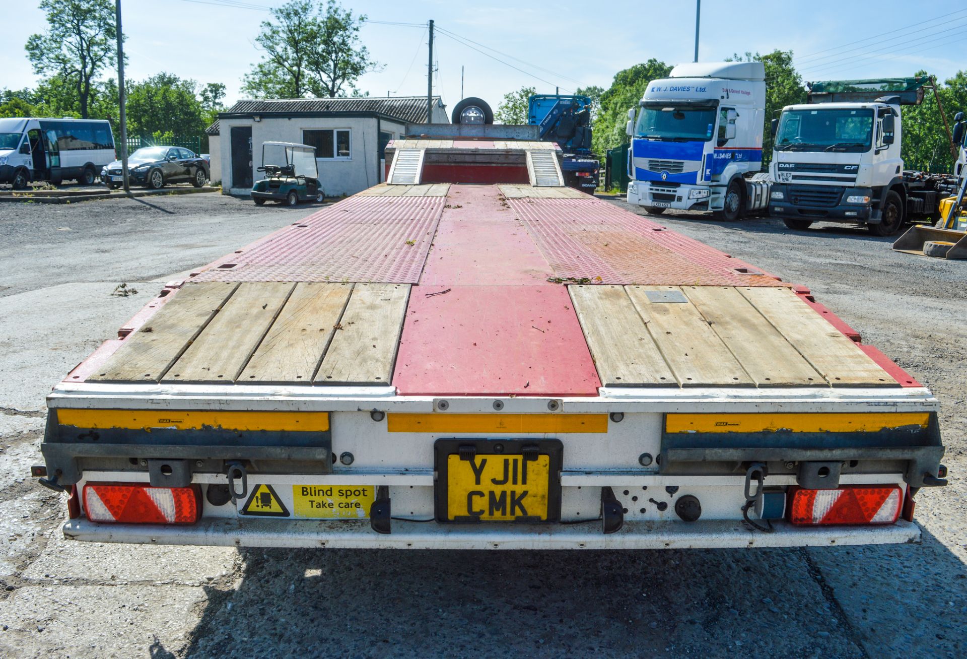 Faymonville Max tri axle step frame extendable low loader trailer Year: 2016 S/N: H99901025469 Reg - Image 6 of 12