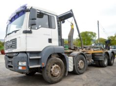 MAN TG-A 32.360 32 tonne skip loader lorry Registration Number: MX08 HZP Date of Registration: 04/