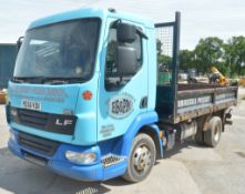 DAF LF 7.5 tonne 4x2 tipper lorry Registration number: PE55 VDX DOR: 21/11/