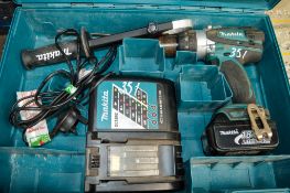 Makita 18v cordless power drill c/w battery, charger& carry case A691594