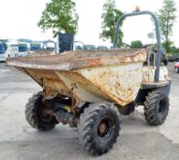 Benford Terex PT3000 3 tonne straight skip dumper Year: 2006 S/N: E603FR029 Recorded Hours: 3213