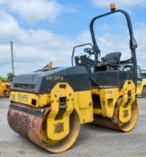 Bomag BW135A double drum ride on roller Year: S/N: 160177 Recorded Hours: 1218 1096