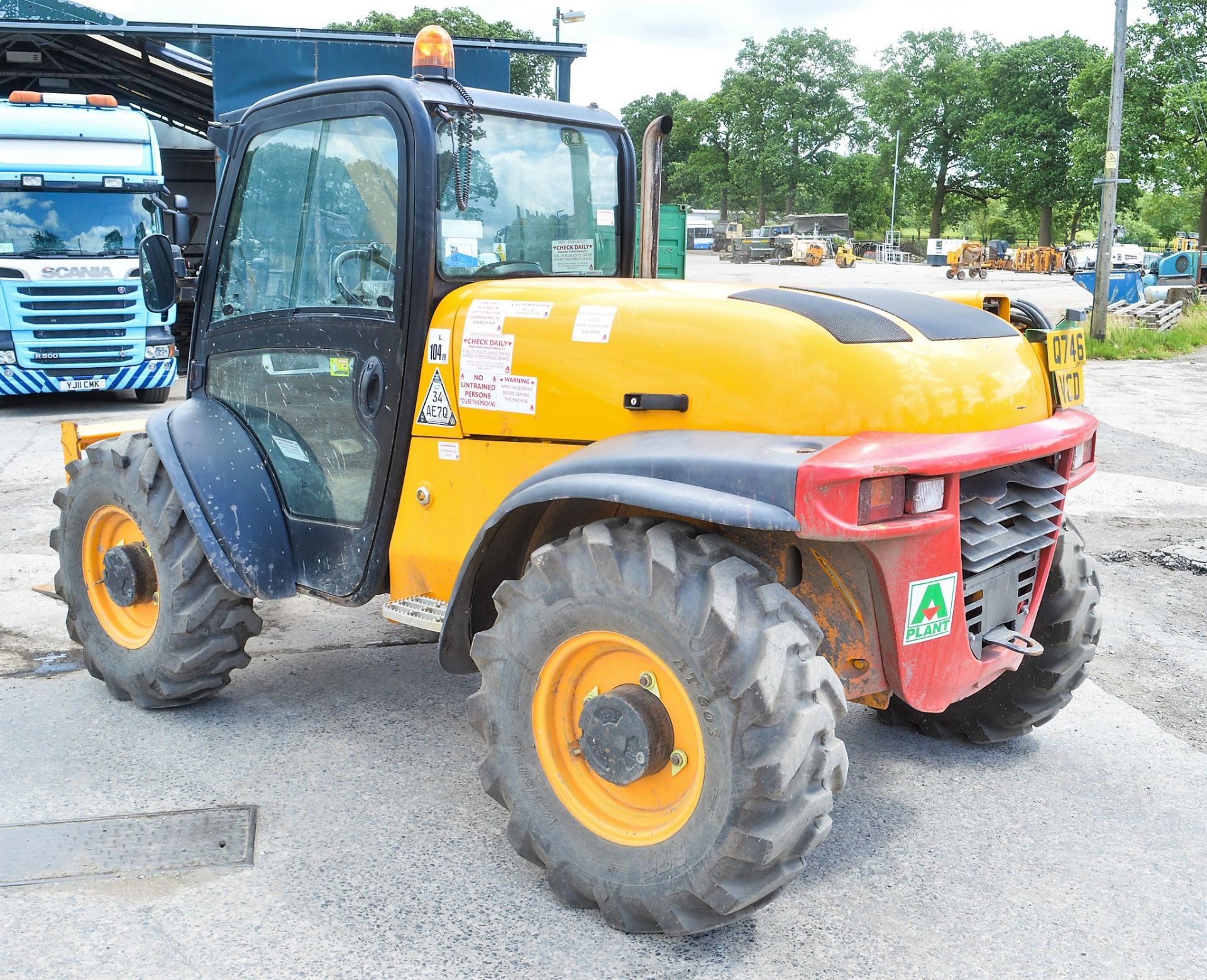 JCB 524-50 5 metre telescopic handler Year: 2011 S/N: 1419003 Recorded Hours: 1927 A563800 - Image 3 of 13