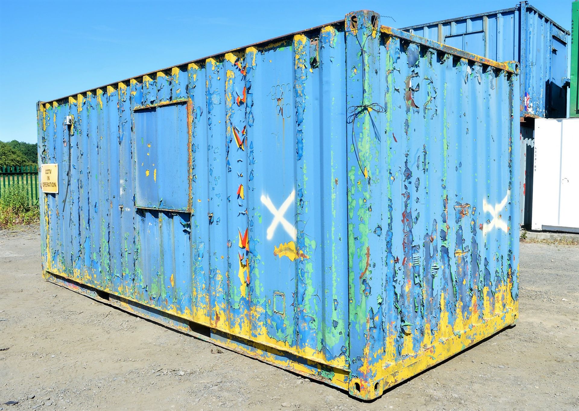 20 ft x 8 ft steel office unit (converted shipping container) BC - Image 2 of 6