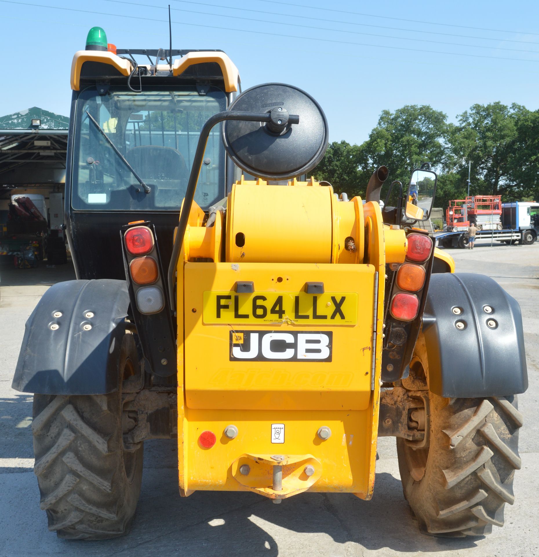 JCB 535-125 12.5 metre telescopic handler Year: 2014  S/N: 2342697 Recorded hours: 3287 c/w turbo, - Image 6 of 13