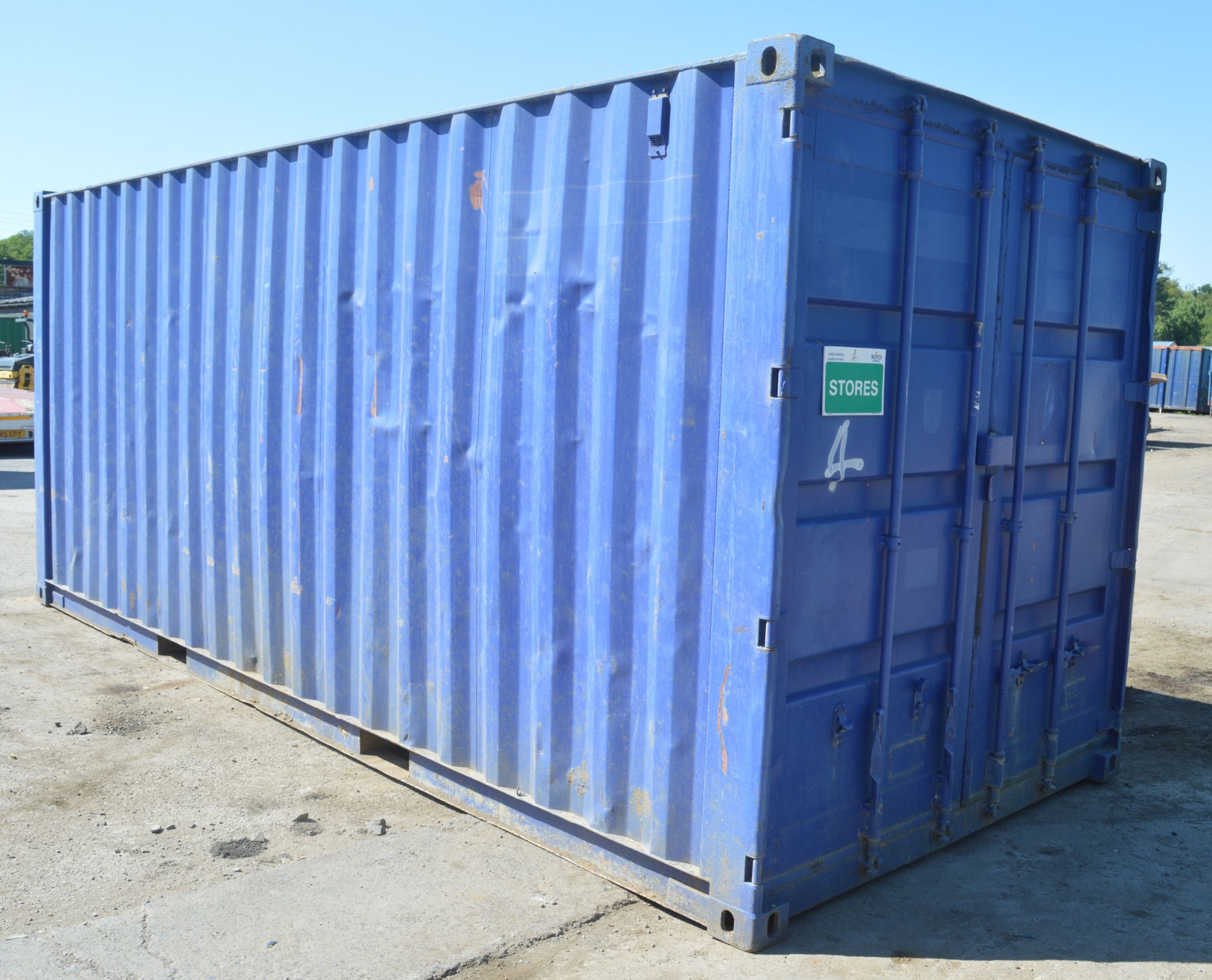 20 ft x 8 ft steel shipping container 2998 - Image 2 of 6