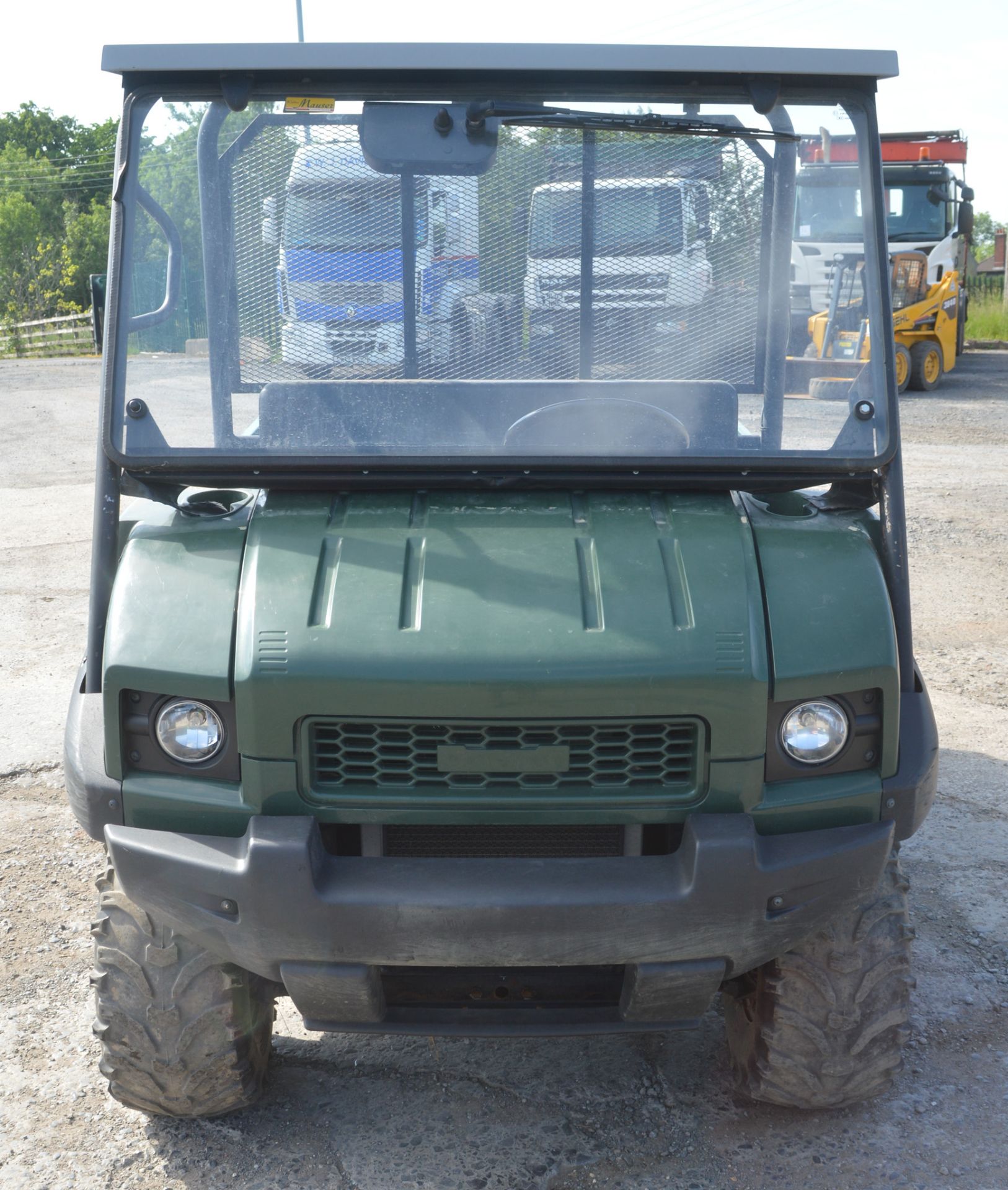 Kawasaki Mule 4010 4X4 diesel driven utility vehicle  Year: 2011 Recorded hours: 2801 **No VAT on - Image 6 of 13