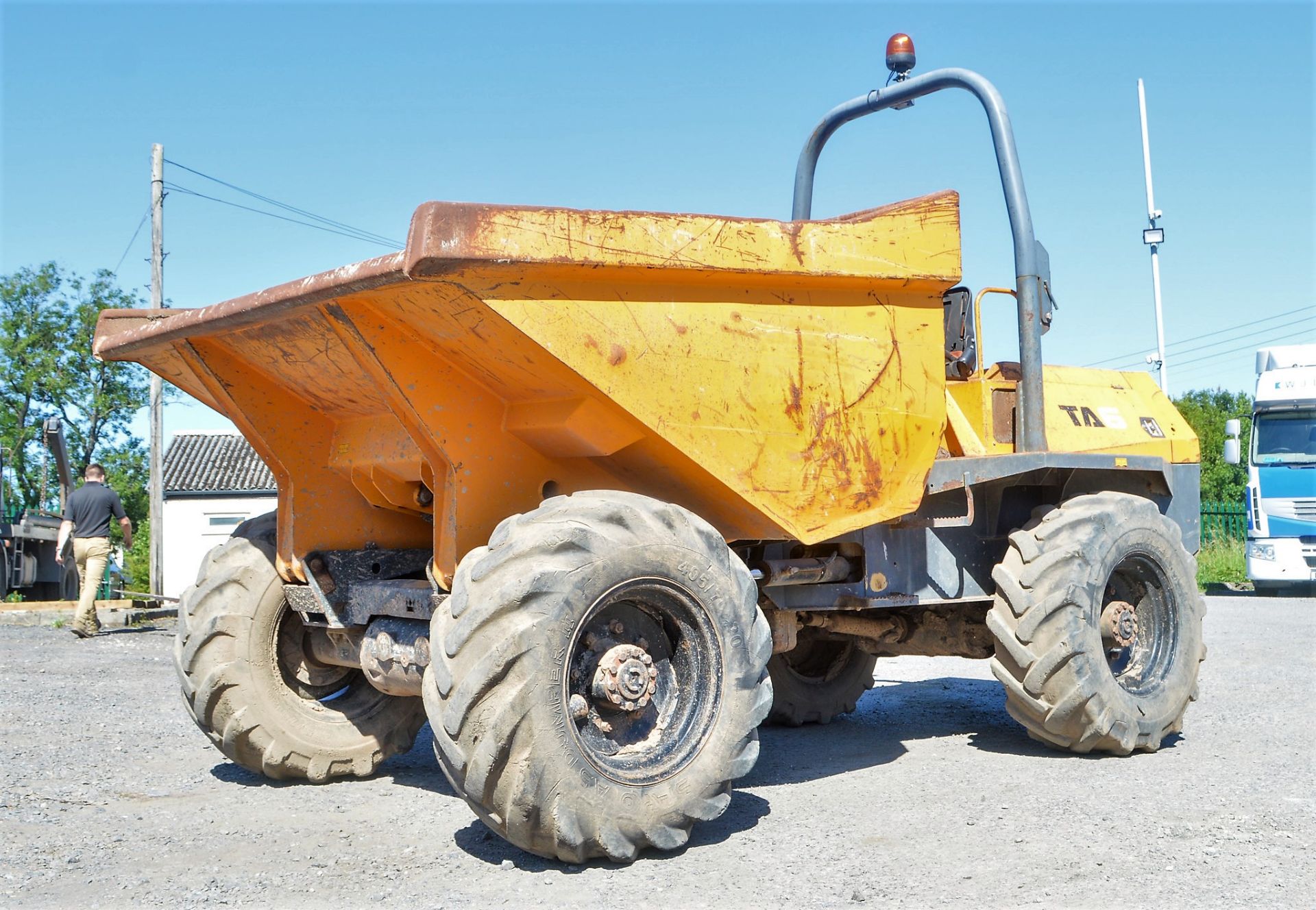 Benford Terex TA6 6 tonne straight skip dumper Year: 2007 S/N: E708FW421 Recorded Hours: 2558 1831