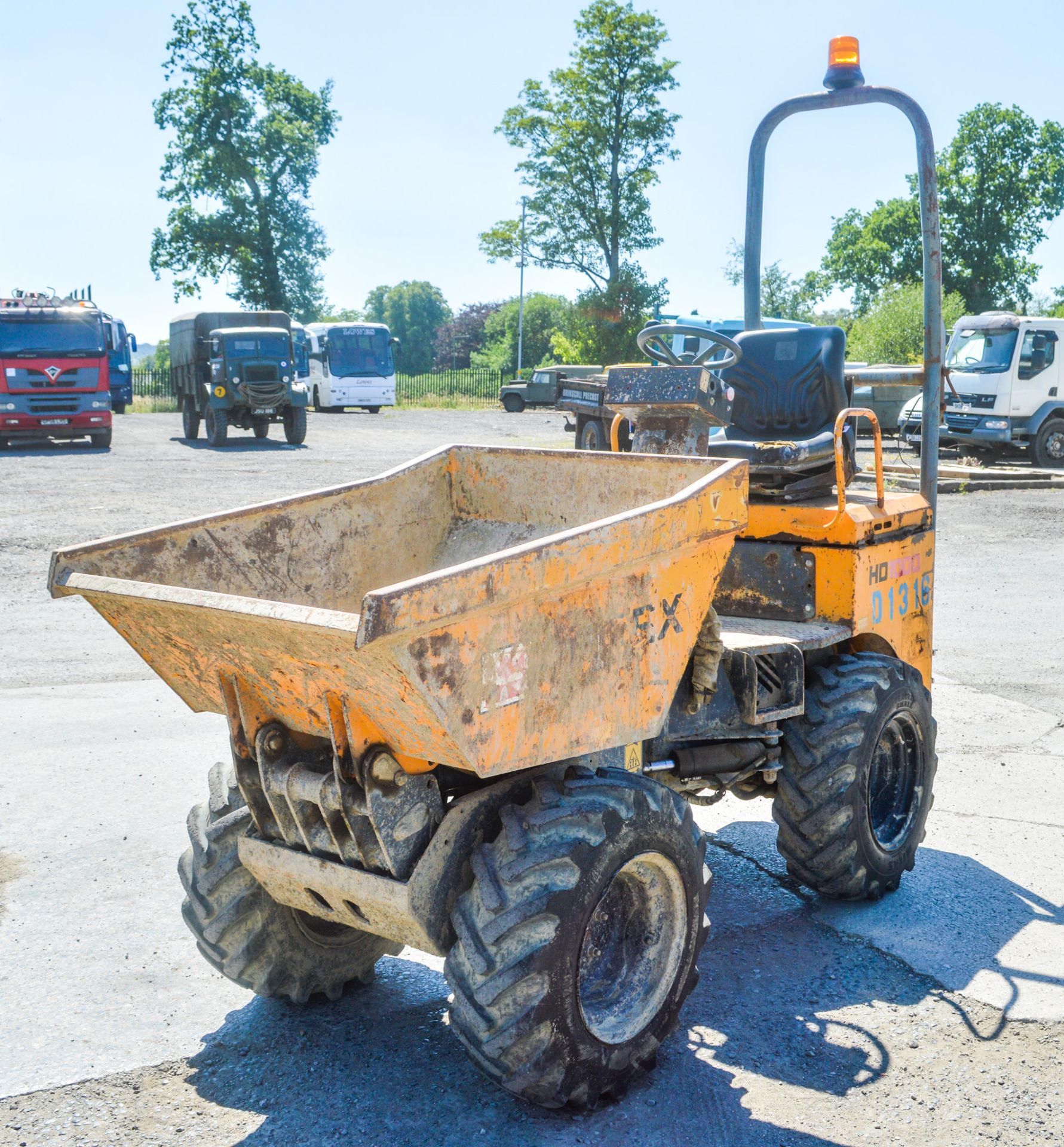 Benford Terex HD1000 1 tonne hi tip dumper Year: 2005 S/N: E506HM402 Recorded Hours: Not