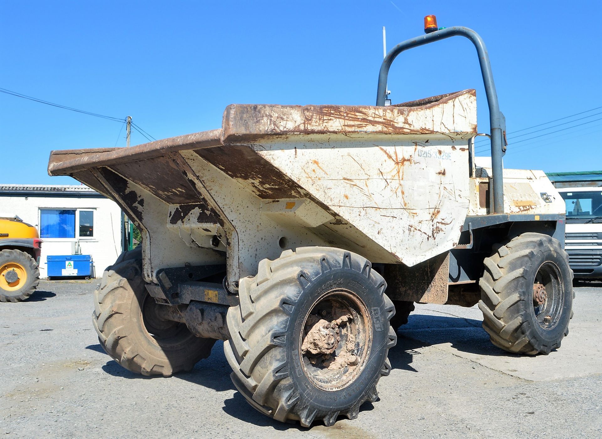 Benford Terex PT6000 6 tonne straight skip dumper Year: 2006 S/N: E604FJ119 Recorded Hours: 3008