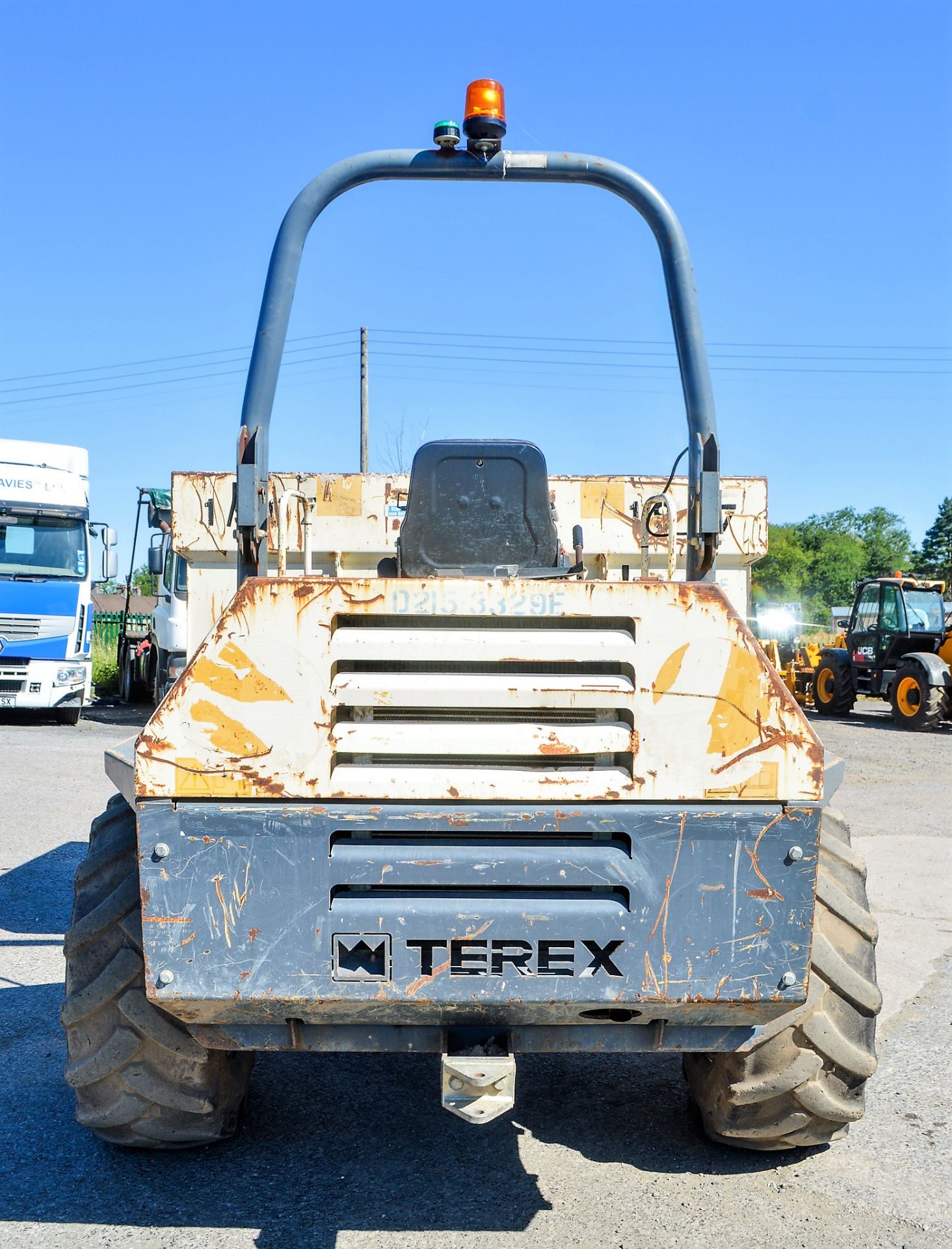 Benford Terex PT6000 6 tonne straight skip dumper Year: 2006 S/N: E604FJ119 Recorded Hours: 3008 - Image 6 of 12