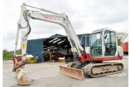 Takeuchi TB175 7.5 tonne rubber tracked excavator Year: 2010 S/N: 301657 Recorded Hours: Not