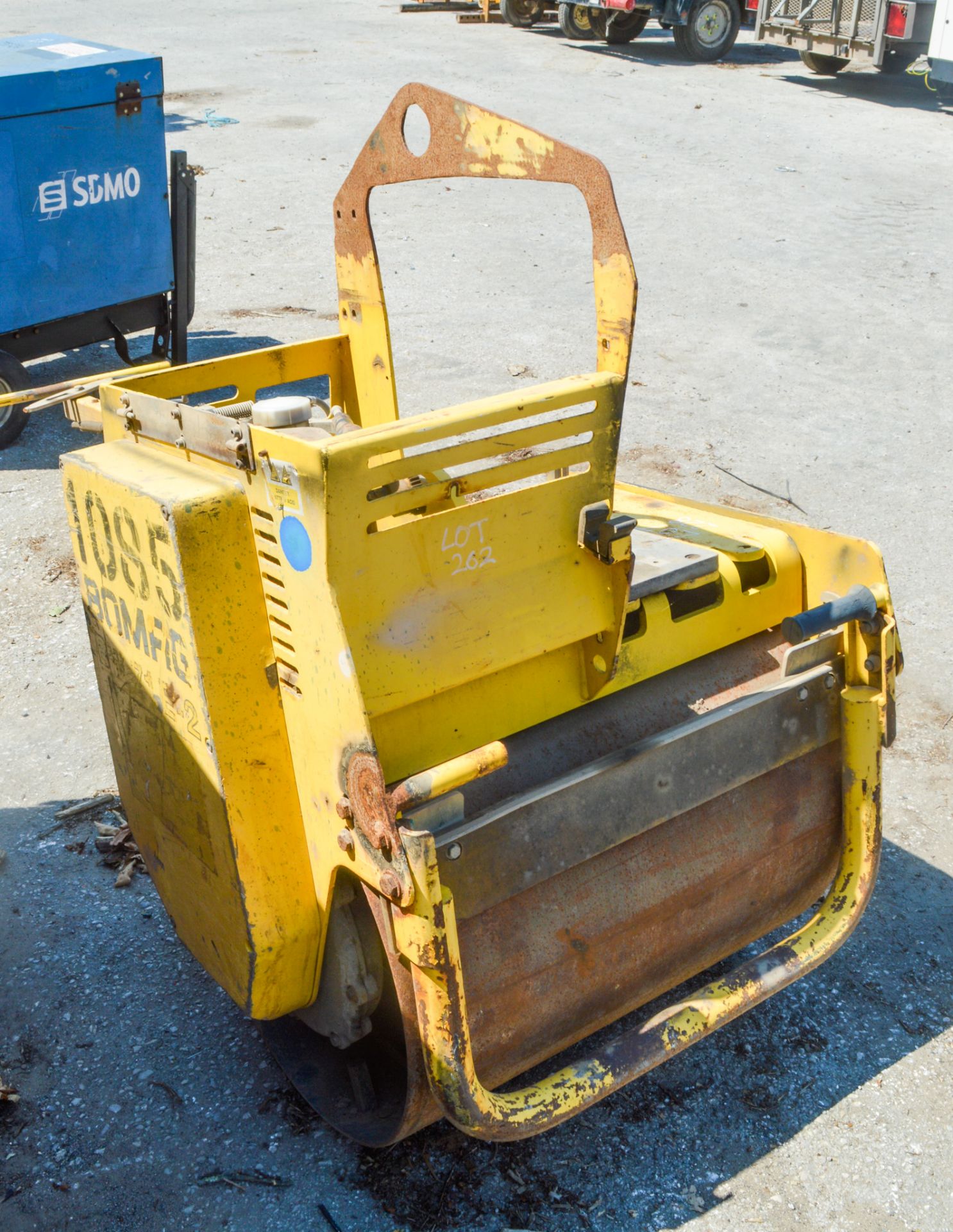 Bomag pedestrian roller for spares - Image 2 of 3