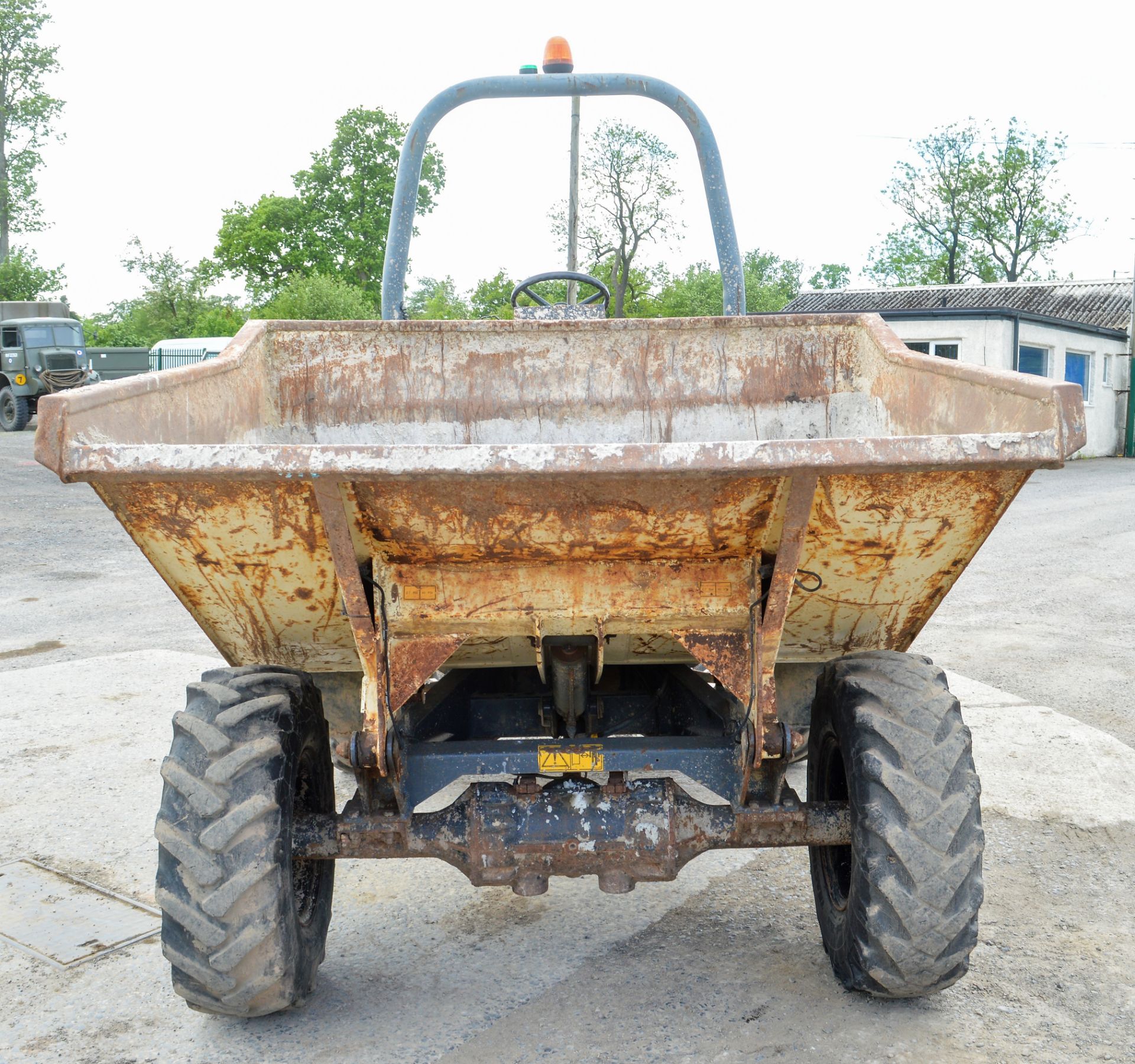 Benford Terex PT3000 3 tonne straight skip dumper Year: 2006 S/N: E603FR029 Recorded Hours: 3213 - Image 5 of 11