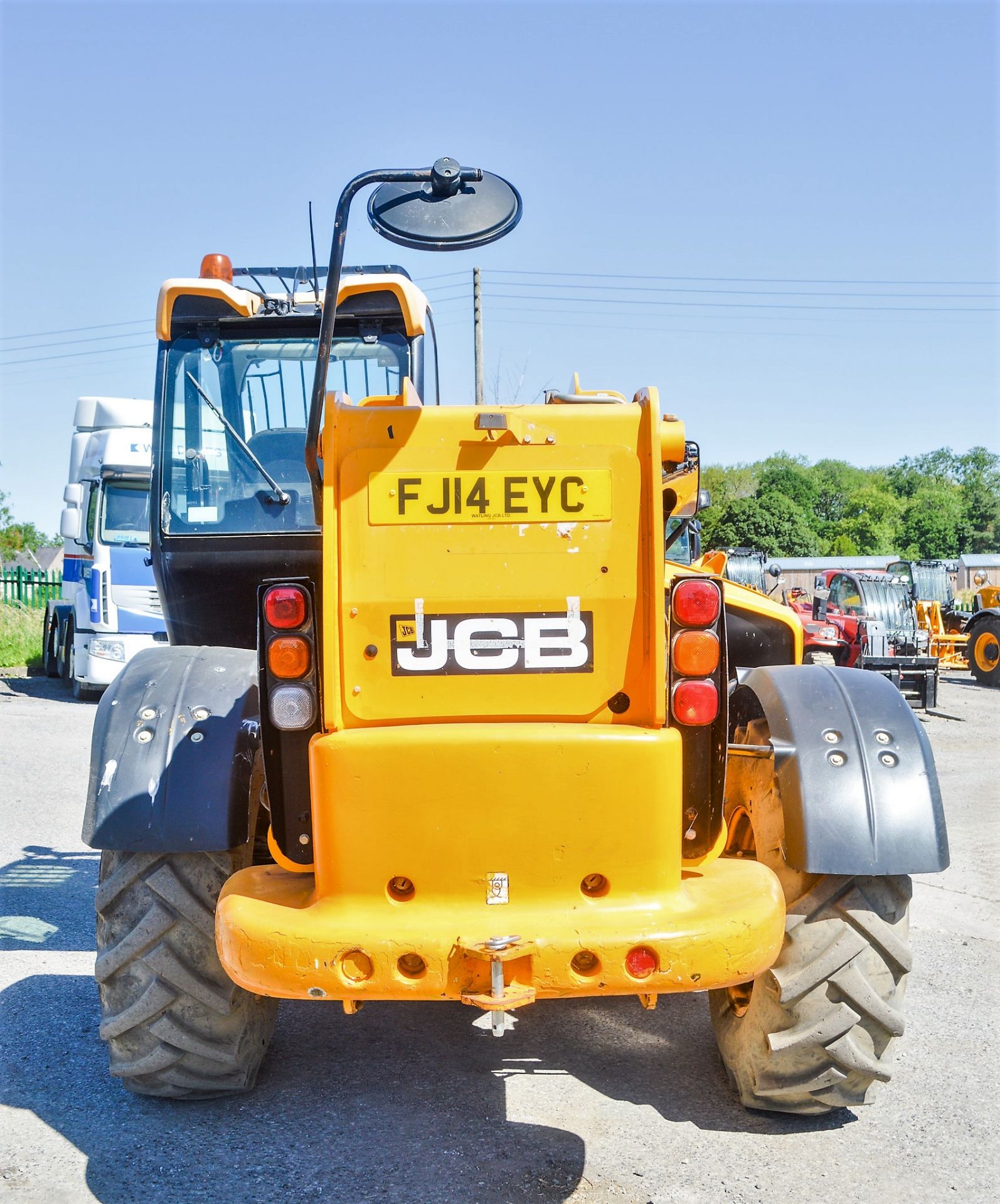 JCB 540-170 17 metre telescopic handler Year: 2014 S/N: 2180451 Recorded Hours: 4573 c/w turbo, sway - Image 6 of 13