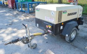 Doosan 741 diesel driven mobile air compressor Year: 2012 Recorded Hours: 776 A577299