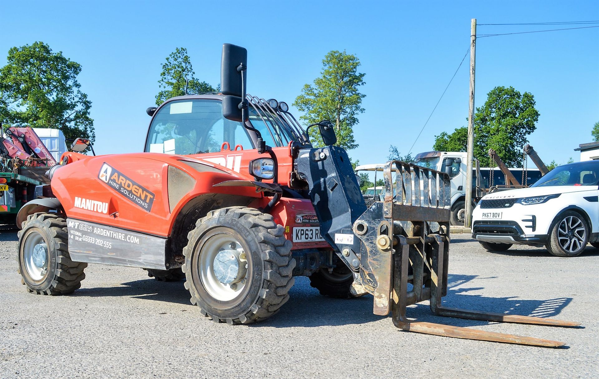 Manitou MT625H 6 metre telescopic handler Year: 2013 S/N: 930389 Recorded Hours: 4045 TH0544G - Image 3 of 12