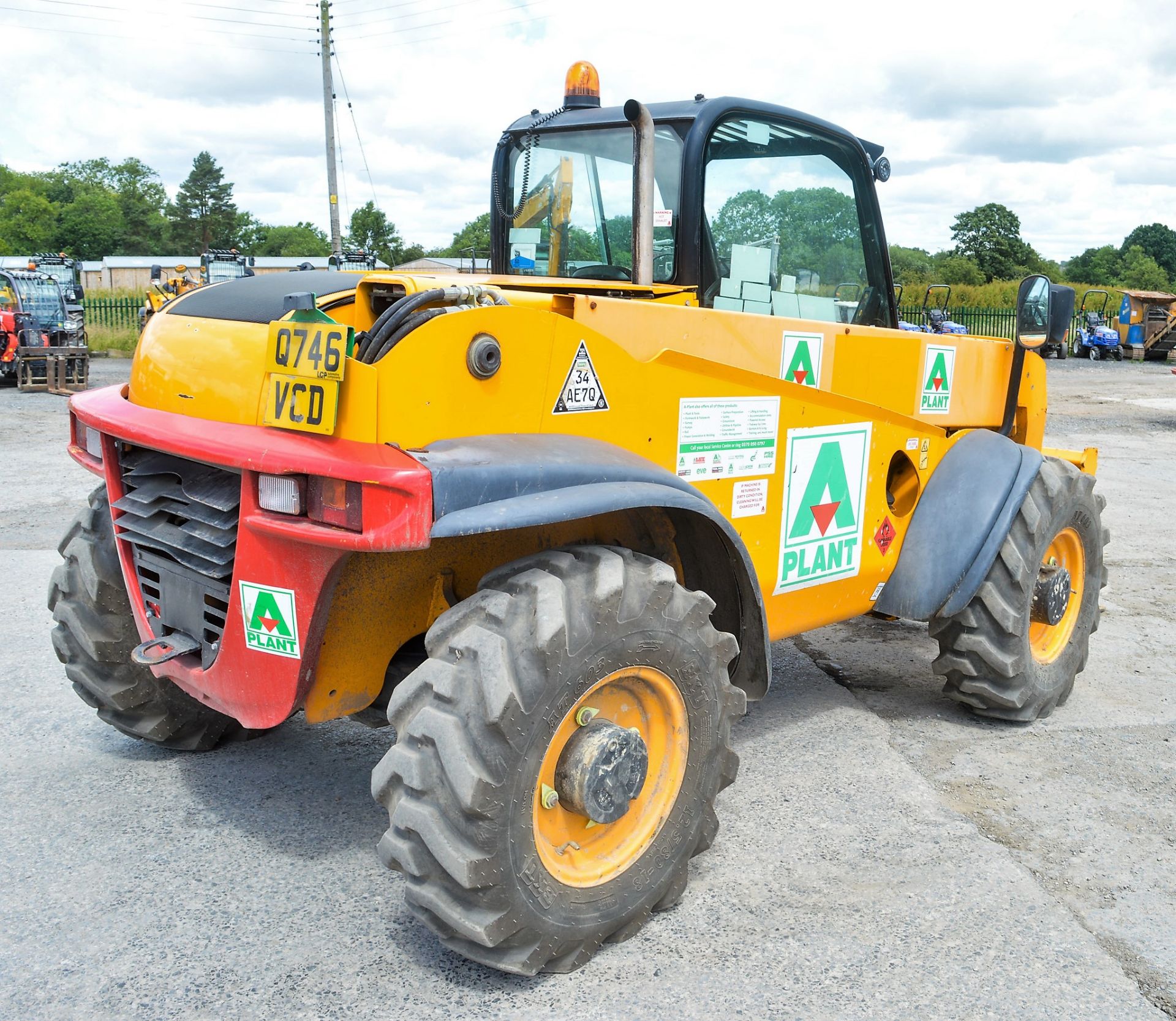 JCB 524-50 5 metre telescopic handler Year: 2011 S/N: 1419003 Recorded Hours: 1927 A563800 - Image 4 of 13