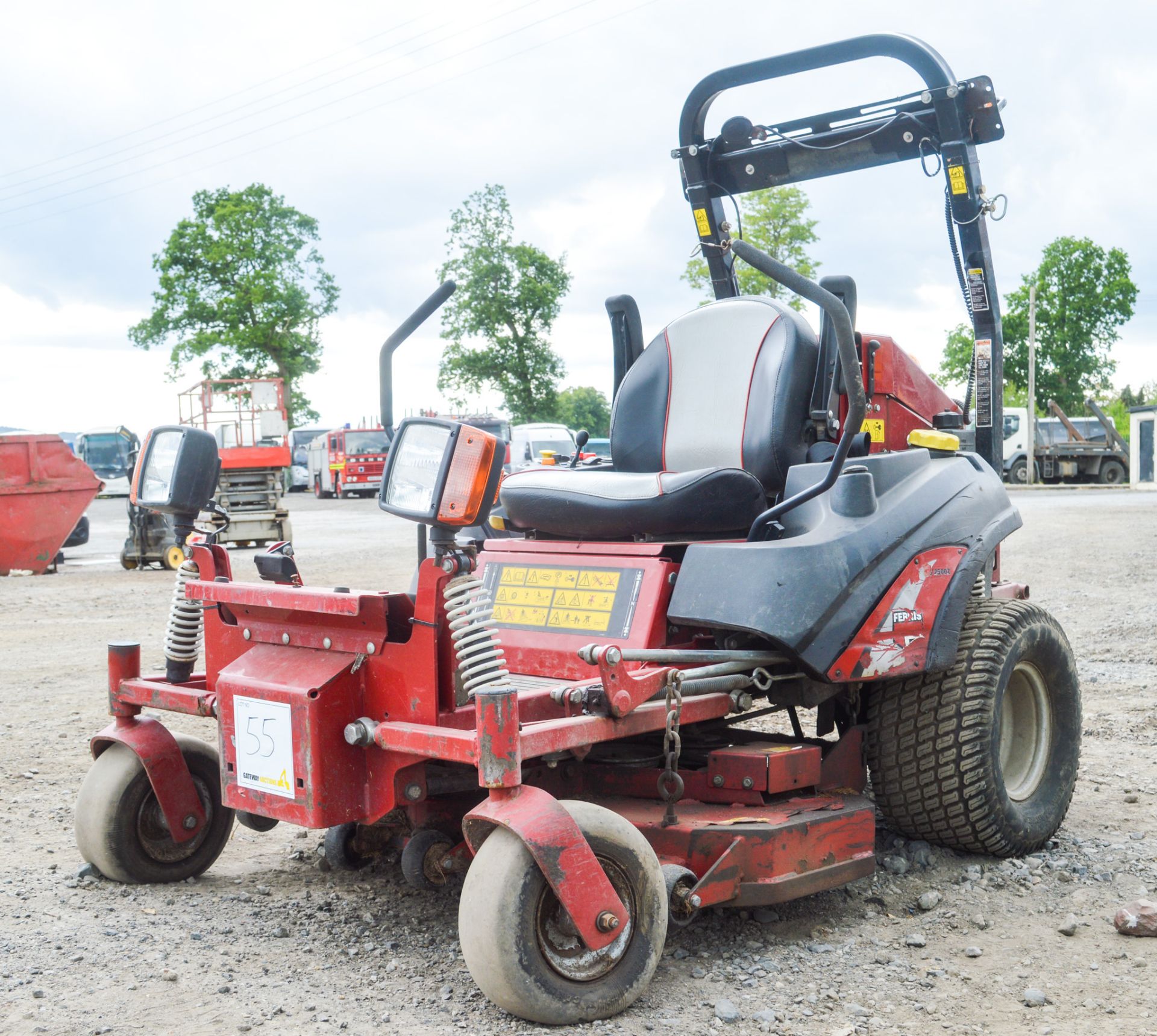 Ferris IS2500Z diesel driven zero turn ride on mower  A605801