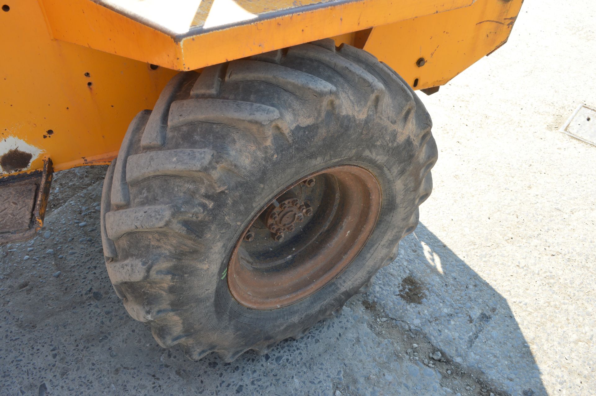 Benford Terex PT3000 3 tonne straight skip dumper  Year:  S/N: EY07AR267 Recorded hours: 803 P2077 - Image 10 of 11