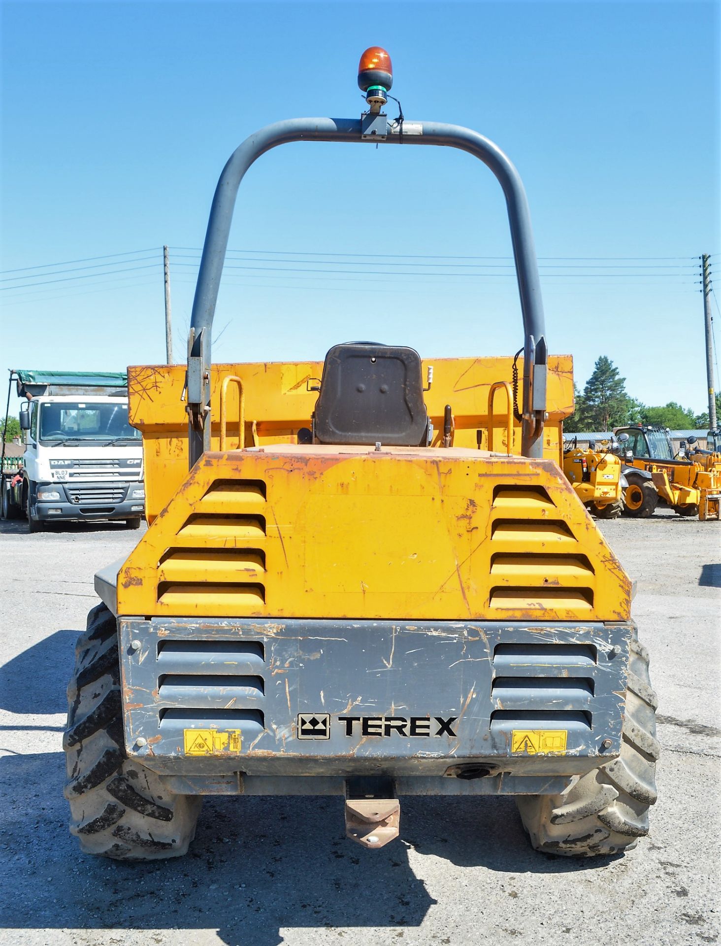 Benford Terex TA6 6 tonne straight skip dumper Year: 2007 S/N: E708FW421 Recorded Hours: 2558 1831 - Image 6 of 12