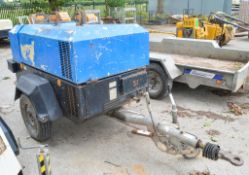 Ingersoll Rand 741 diesel driven fast tow mobile compressor Year: 2005 S/N: 21655 Recorded Hours: