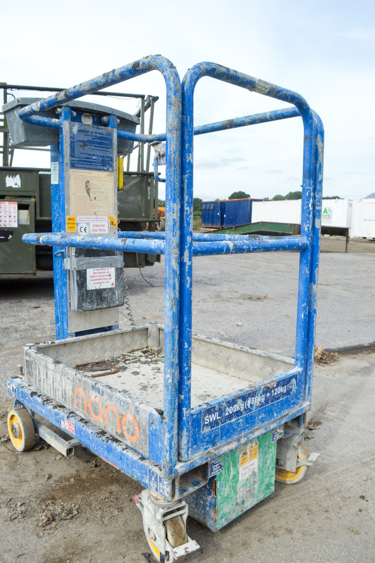 Power Tower Nano battery electric access platform A636778 - Image 2 of 4