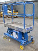 Power Tower PTE51 battery electric scissor lift access platform  Year: 2008 c/w loler certificate