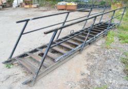 Steel stair case & gantry