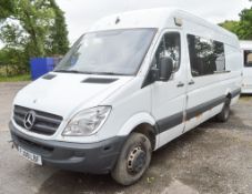 Mercedes Sprinter LWB high roof 2.1D diesel van Registration Number: FJ08 LBF Date of