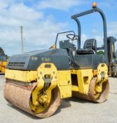 Bomag BW120-AD3 double drum ride on roller Year: 2003 S/N: 518347 Recorded Hours: 883 537