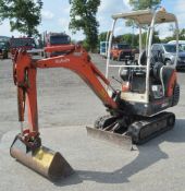 Kubota KX36-3 1.5 tonne rubber tracked mini excavator Year: 2010 S/N: 79005 Recorded Hours: 2462