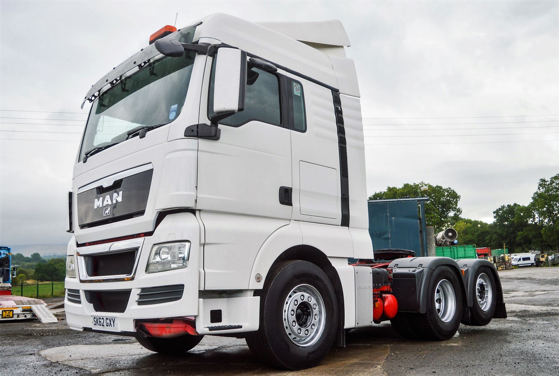 MAN TGX 26.480 6x2 tractor unit Registration Number: SK62 GXY Date of Registration: 01/09/2012 MOT