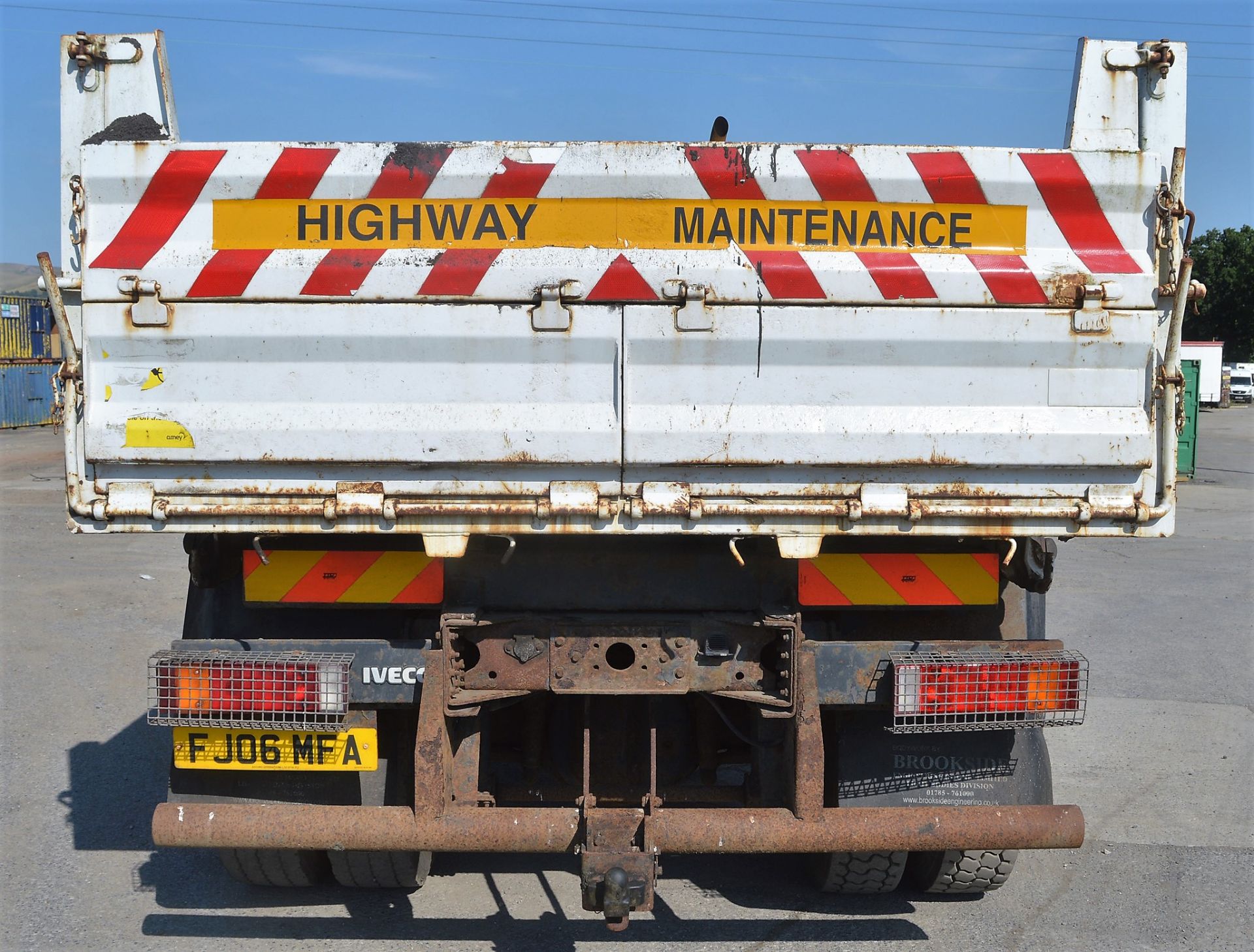 Iveco Eurocargo 180 E24 18 tonne 14 ft tipper lorry Registration Number: FJ06 MFA Date of - Image 6 of 12