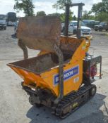 JCB Dumpster TD10 petrol driven rubber tracked self loading high tip dumper Year: 2005 S/N: