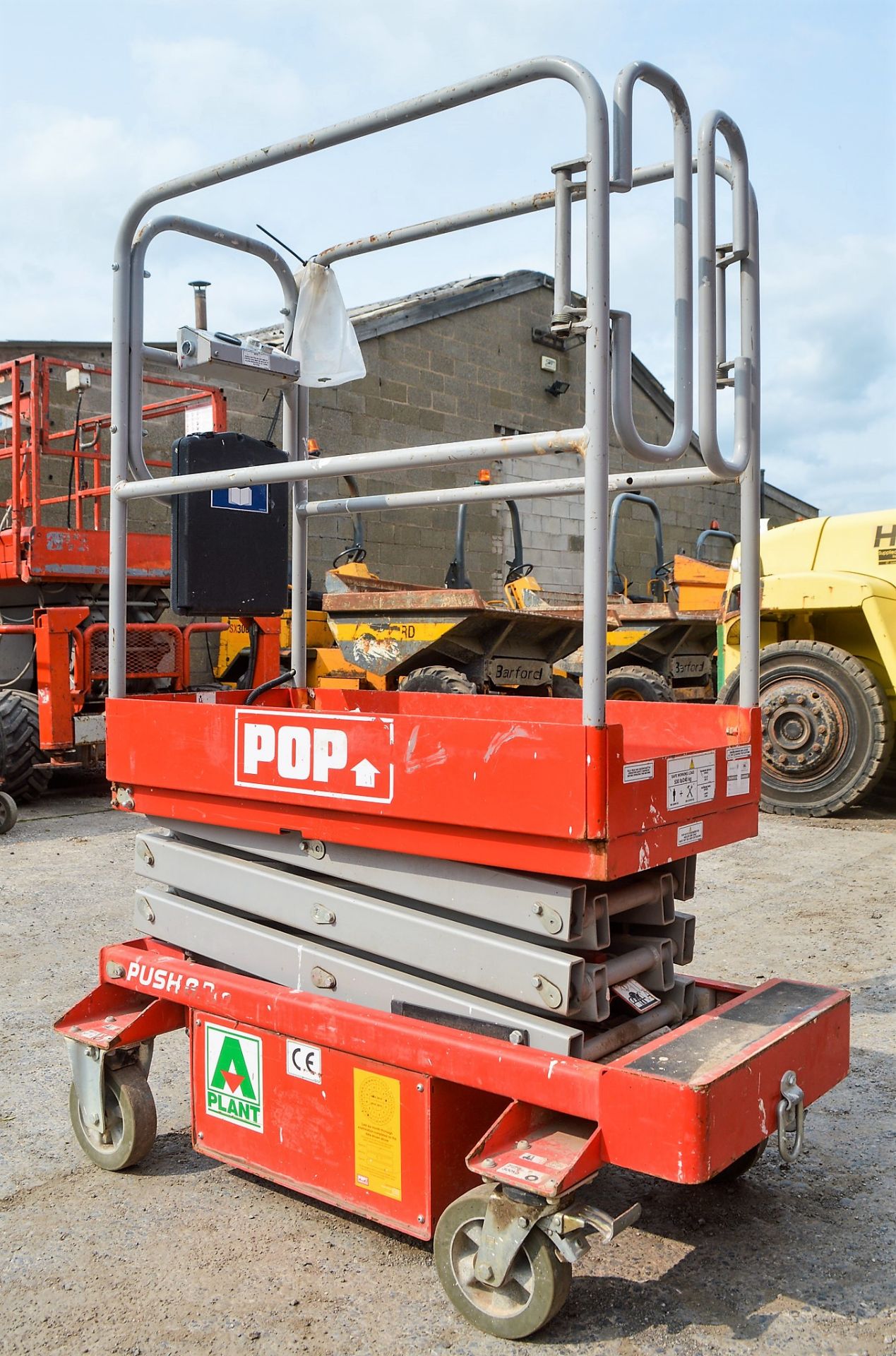 Pop-Up Push 8 Pro battery electric access platform A621061 - Image 3 of 4