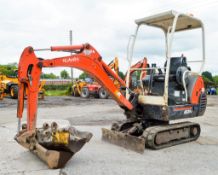 Kubota KX36-3 1.5 tonne rubber tracked mini excavator Year: 2010 S/N: Recorded Hours: 2759 blade,