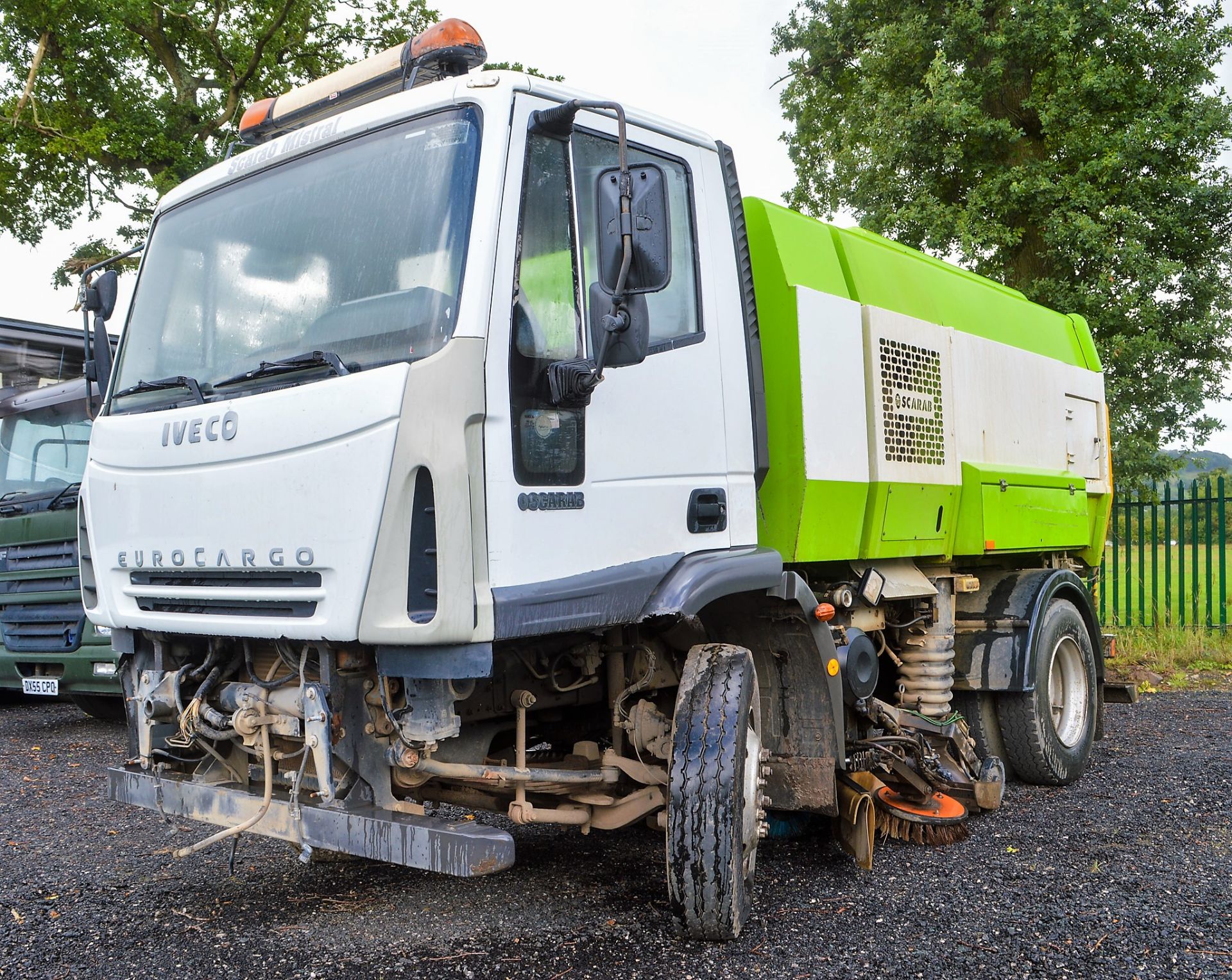 Iveco Eurocargo 14 tonne Scarab street cleansing lorry Registration Number: RX56 ORZ Date of