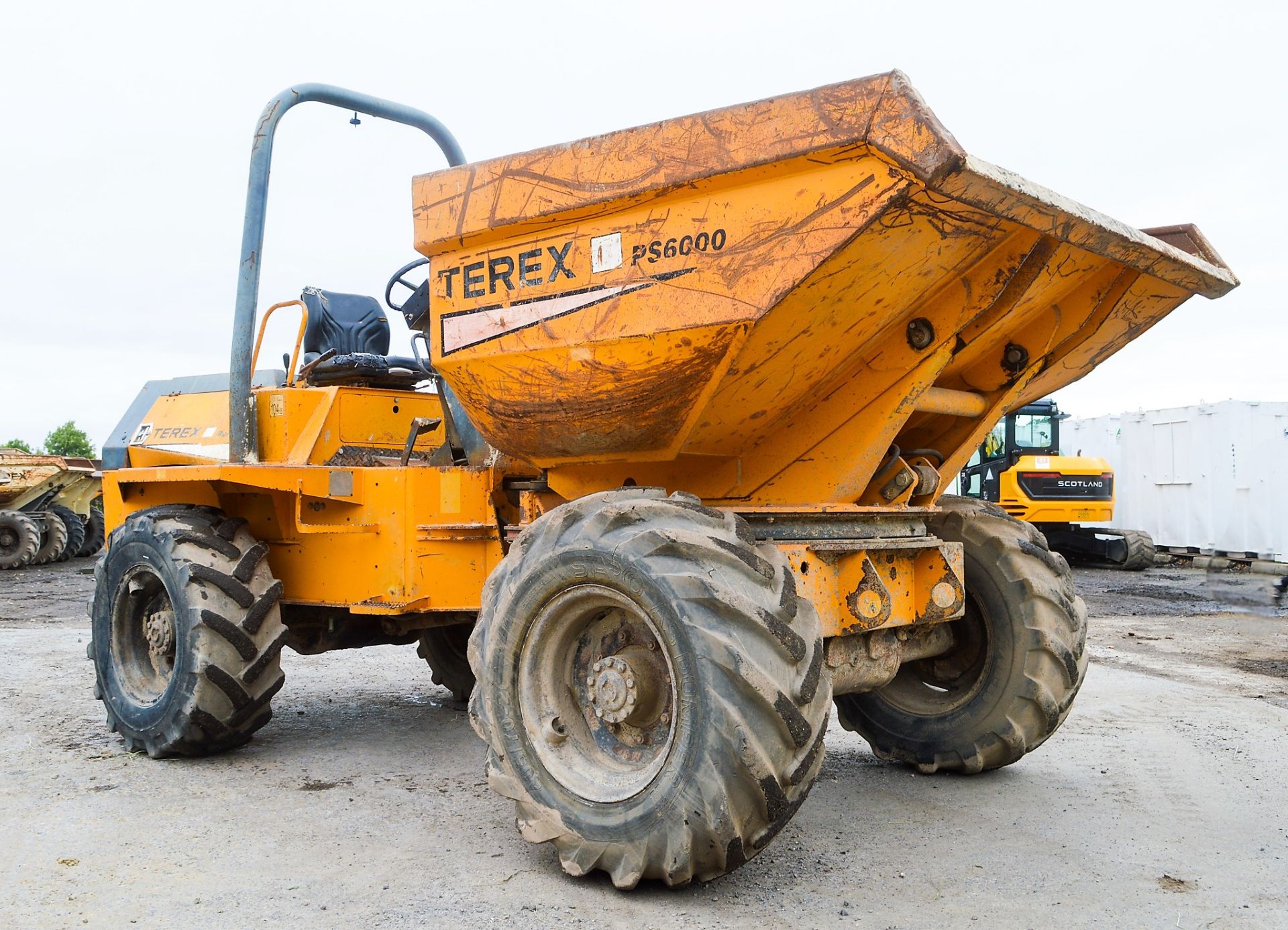 Benford Terex 6 tonne swivel skip dumper Year: 2003 S/N: E310EF441 Recorded Hours: Not displayed ( - Image 2 of 12