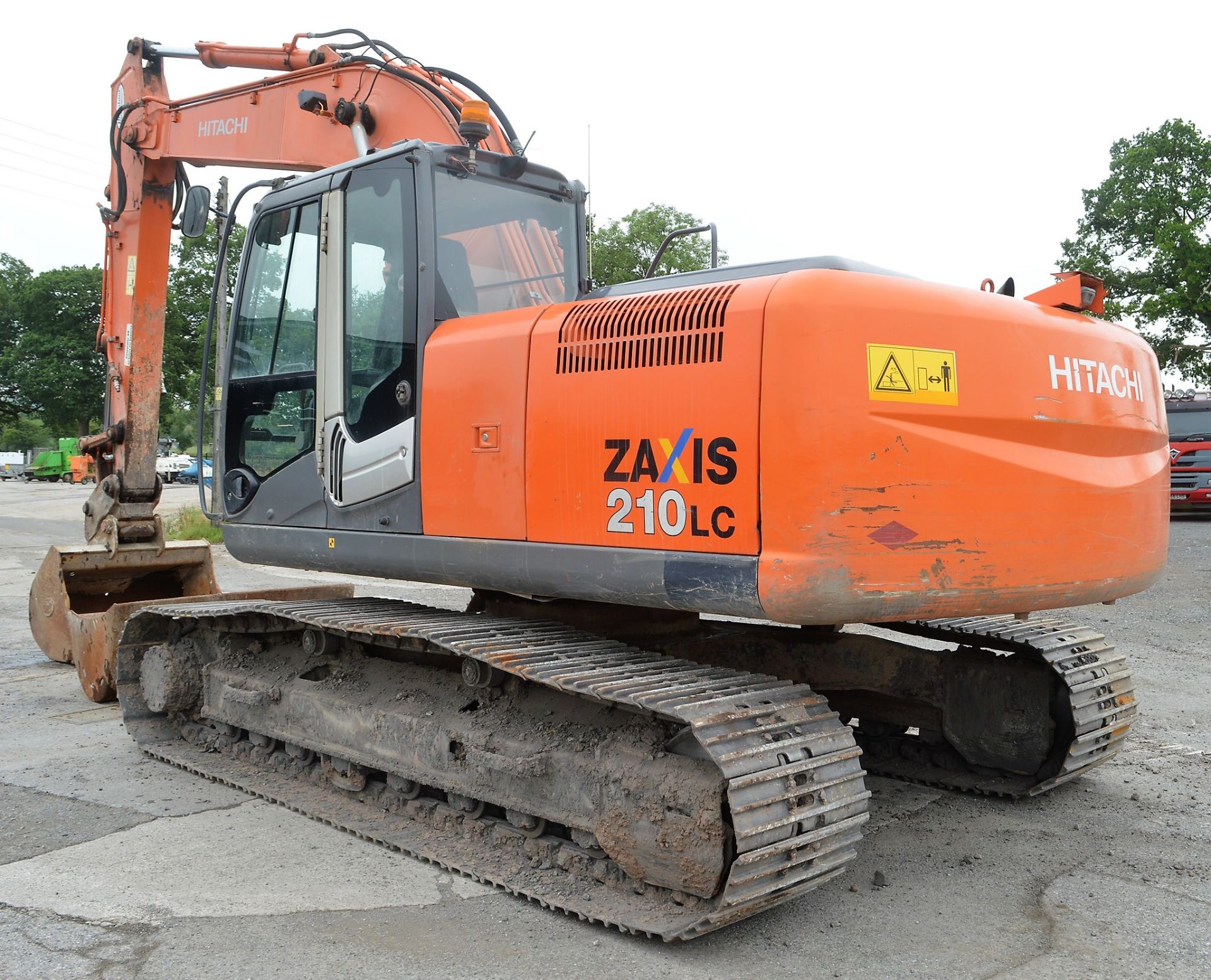 Hitachi Zaxis 210LC 21 tonne steel tracked excavator Year: 2008 S/N: J00206404 Recorded Hours: - Image 3 of 15